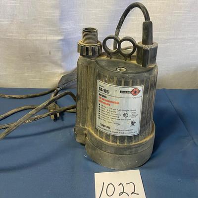 1/5 HP Submergible Utility Pump