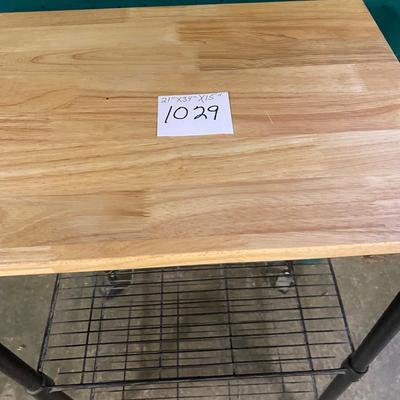 Storage Table on Wheels