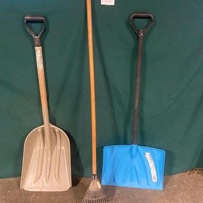 Shovels and Rake