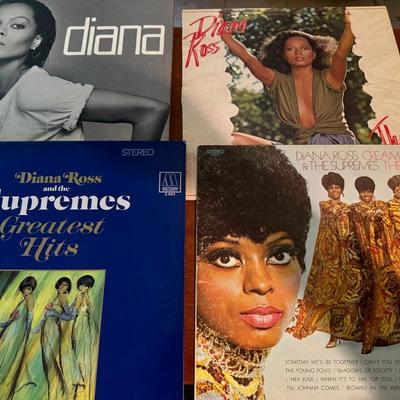Diana Ross and The Supremes Vinyls Lot
