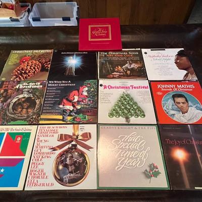 Vintage Holiday Vinyls Lot