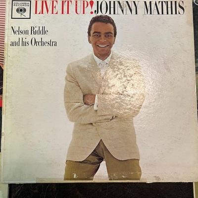 Vintage Johhny Mathis Vinyls Lot