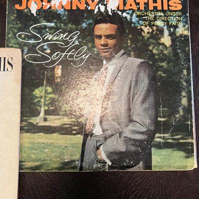 Vintage Johhny Mathis Vinyls Lot