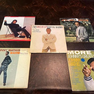 Vintage Johhny Mathis Vinyls Lot