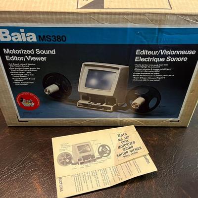 Baia MS380 Motorized Sound Editor/Viewer