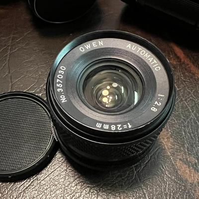 Vintage Camera Lot w/ Lenses and Accessories
