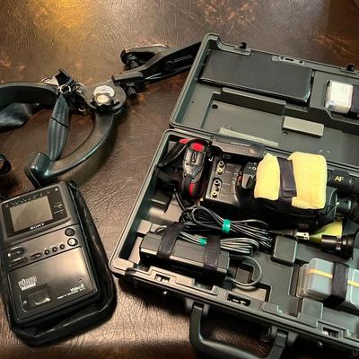 Sony Video Walkman and Sony Video Camera Recorder Lot