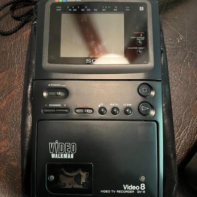 Sony Video Walkman and Sony Video Camera Recorder Lot