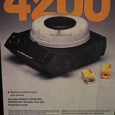 Kodak Carousel Projector 4200