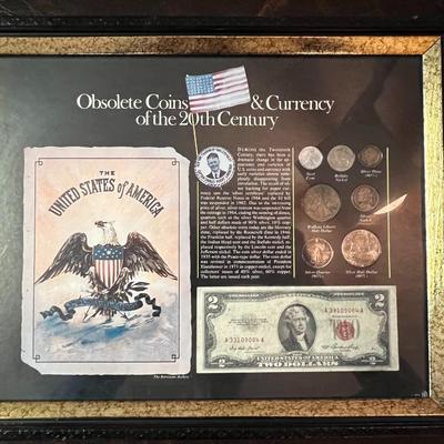 Framed Coins & Currency Collections