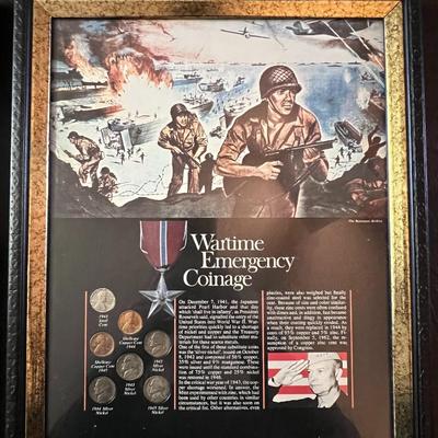 Framed Coins & Currency Collections