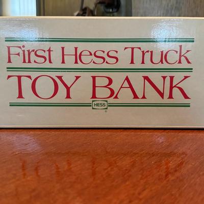 1985 First Hess Truck Toy Bank