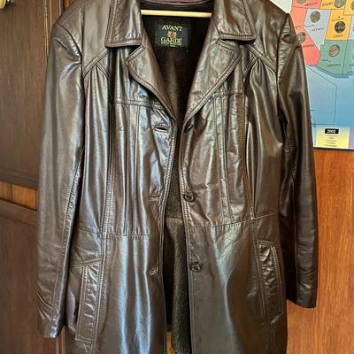 Avant Garde Leather Coat