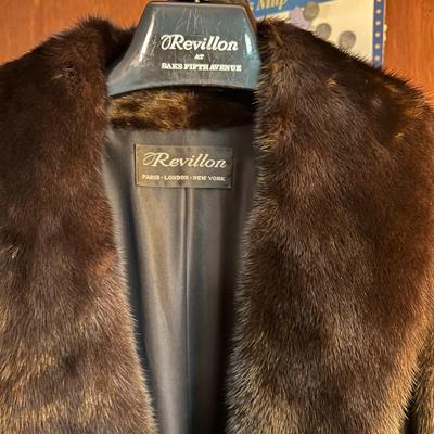 Revillon at Saks Fifth Avenue Mink Coat—Size 12