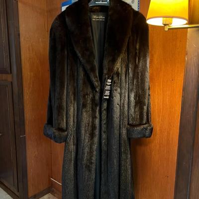 Revillon at Saks Fifth Avenue Mink Coat—Size 12