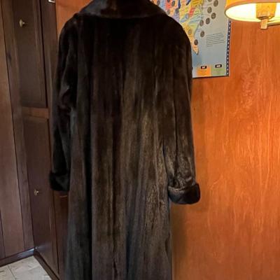 Revillon at Saks Fifth Avenue Mink Coat—Size 12