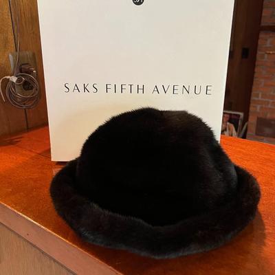 Revillon at Saks Fifth Avenue Mink Hat