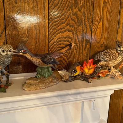 Porcelain Bird Décor Lot