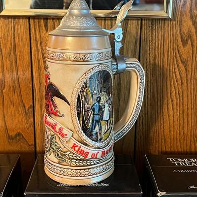 Anheuser Busch Collectible Steins- Set of 7