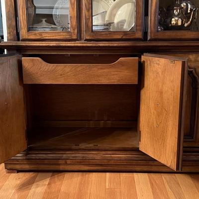China Hutch/Cabinet 81" x 60" x 17" *contents sold separately*