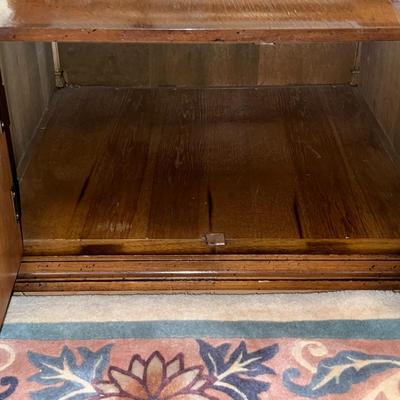Wood Side Table 28" x 20.5"