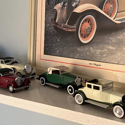 Vintage Model Car Lot