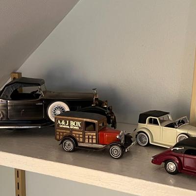 Vintage Model Car Lot