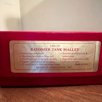 Mantua Collectibles "Rayonier Tank Mallet" #365-157
