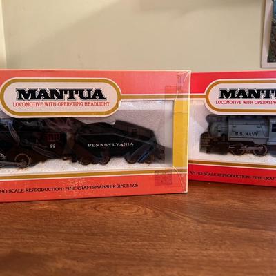 Mantua Locomotives #99 & US Navy