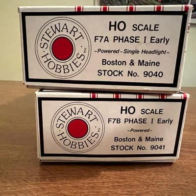 Stewart Hobbies HO Train Lot 1