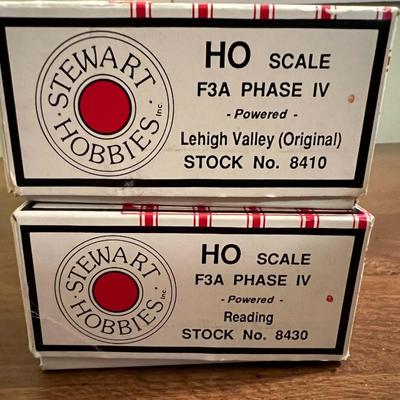 Stewart Hobbies HO Train Lot 3