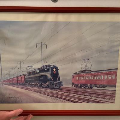 Frame Train Themed Prints