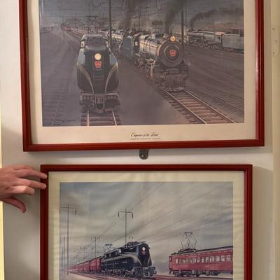 Frame Train Themed Prints