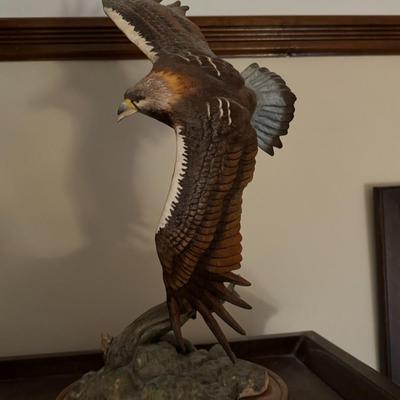 Large Porcelan Falcon