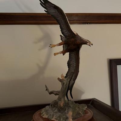 Large Porcelan Falcon