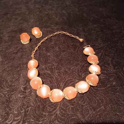 CORO NECKLACE AND EARRINGS