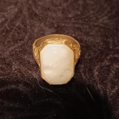 CAMEO RINGS, PINS, PENDANTS AND STICK PIN