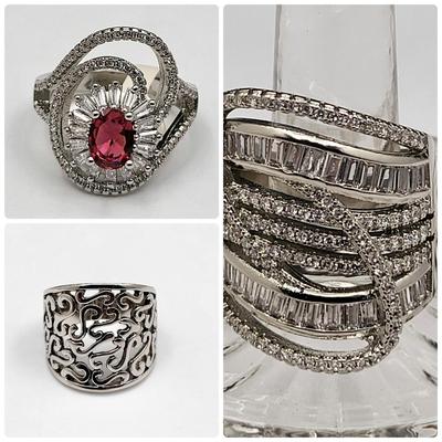 Bold & Beautiful Ring Trio