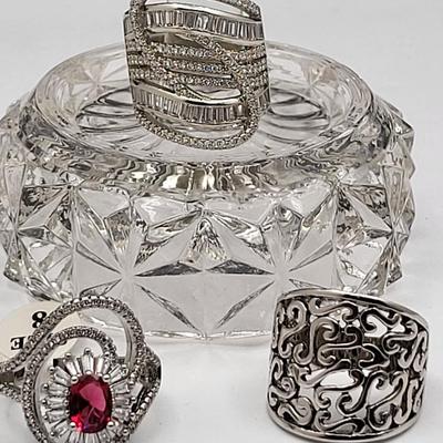 Bold & Beautiful Ring Trio
