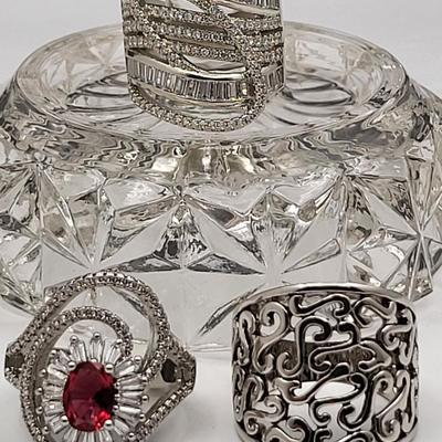 Bold & Beautiful Ring Trio