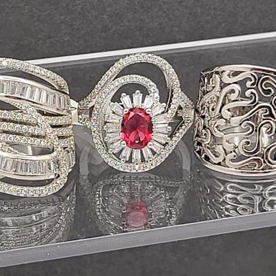 Bold & Beautiful Ring Trio