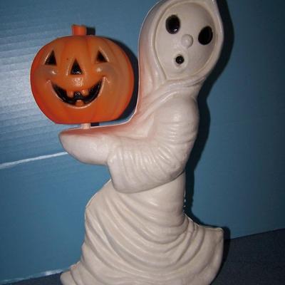 LOT 6 FAB VINTAGE BLOW MOLD GHOST with JOL