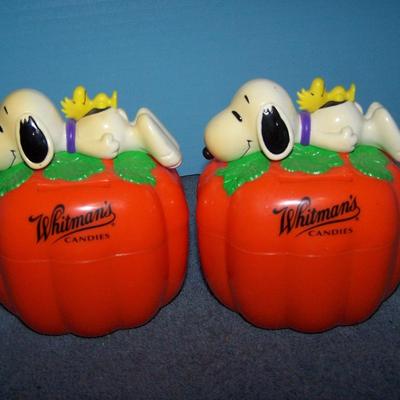LOT 14 SWEET WHITMAN'S SNOOPY JOL 2 BANKS