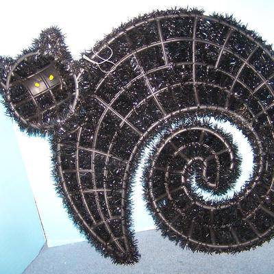 LOT 16 TINSEL BLACK CATS
