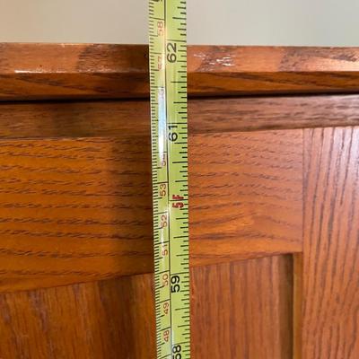 Corner tv stand w/tv