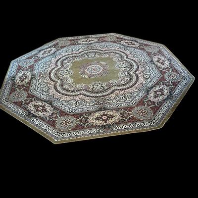 Beautiful octagon rug