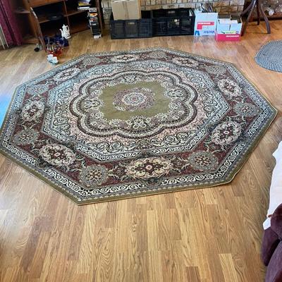 Beautiful octagon rug