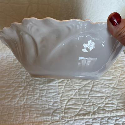 Heavenly floral serving bowl