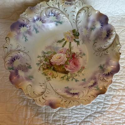 Heavenly floral serving bowl