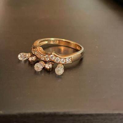 Cubic Zirconia 925 Ring Sz 9